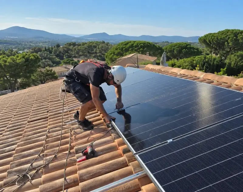 Installateur panneaux solaires Vignoc — pose photovoltaïque sur toiture